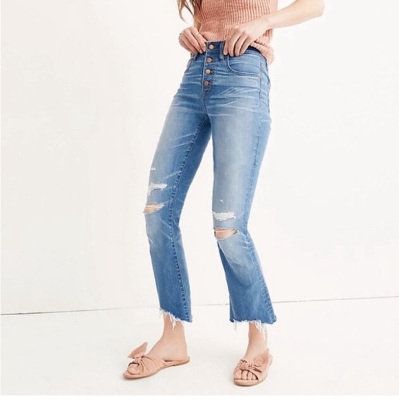 Madewell Cali Demi-Boot jeans - Picture 1 of 9